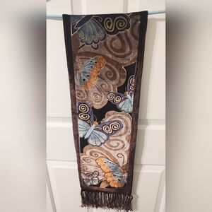 Velvety Butterfly Scarf